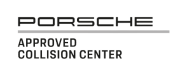 Porsche Approved Collision Center logo