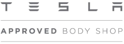 tesla approved body shop logo tesla approved body shop logo