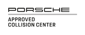 Porsche Approved Collision Center logo