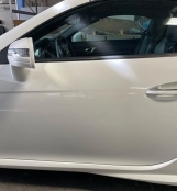 Alioto's Mercedes-Benz Certified Collision repair door after on Yelp Review