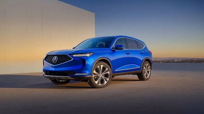 Blue Acura SUV - Aliotos Acura Certified Collision Repair Facility 