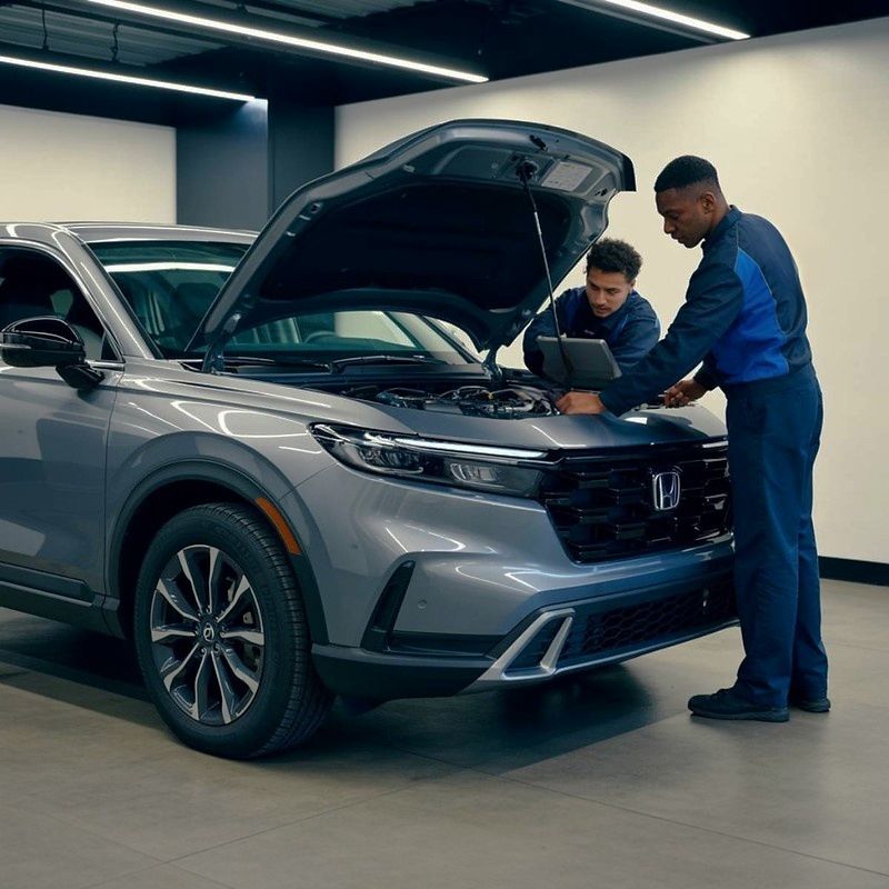 Auto Body Technicians looking at a Honda vehicle using diagnostics at Alioto’s Auto Body San Francisco (1) Auto-Body-Technicians-looking-at-a-Honda-vehicle-using-diagnostics-at-Aliotos-Auto-Body-San-Francisco