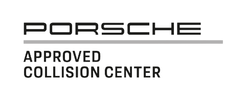 Porsche Approved Collision Center logo